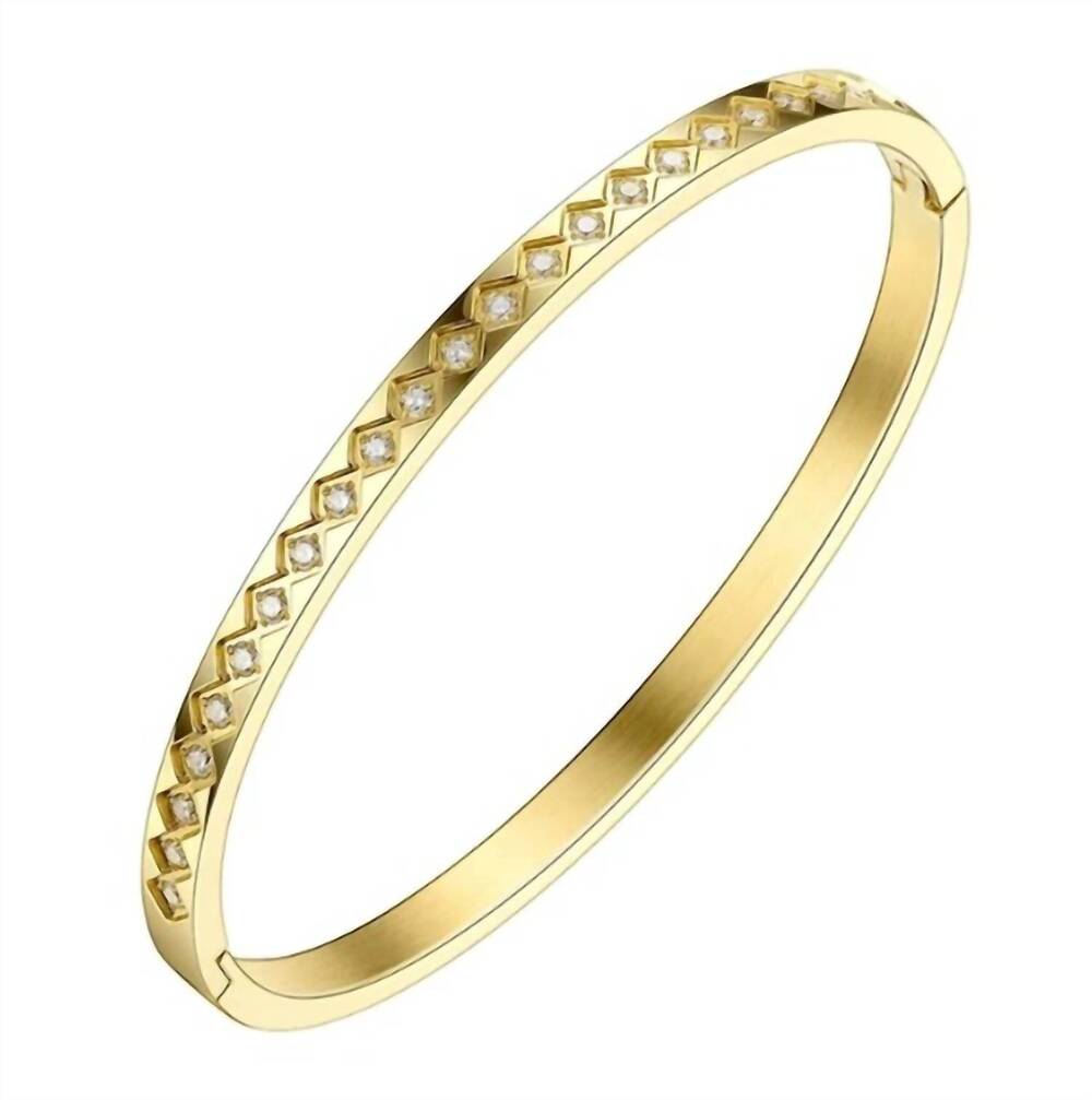 NEW KATIE RAE COLLECTION women's tina bracelet in gold